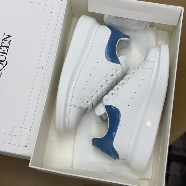 ¡¸#524¡¹Alexander McQueen MQ Jelly Lake Blue Tail Sneakers - Image 3