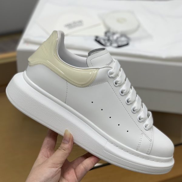 ¡¸#528¡¹Alexander McQueen MQ Jelly apricot Tail Sneakers