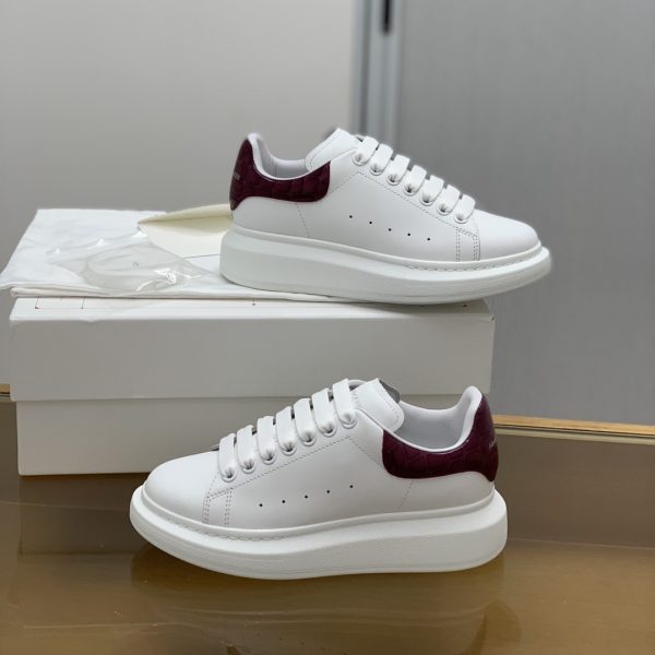 ¡¸#501¡¹Alexander McQueen MQ Purple bead Stone graintail Sneakers - Image 3