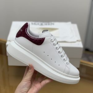 ¡¸#501¡¹Alexander McQueen MQ Purple bead Stone graintail Sneakers