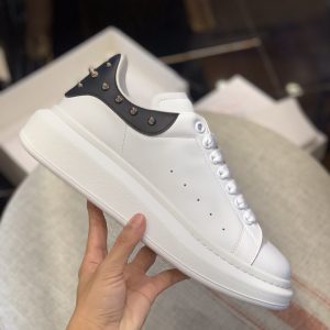 ¡¸#504¡¹Alexander McQueen MQ White Point tail Sneakers