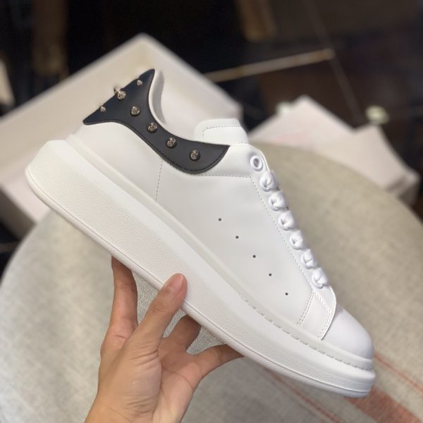 ¡¸#504¡¹Alexander McQueen MQ White Point tail Sneakers