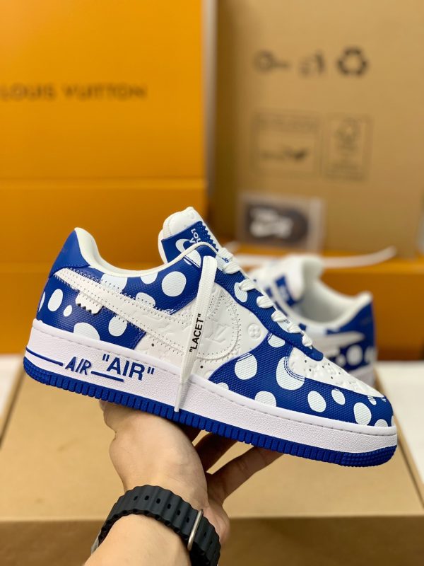 「#641」LOUIS VUITTON × NIKE AIR FORCE 1 Sneaker - Image 3