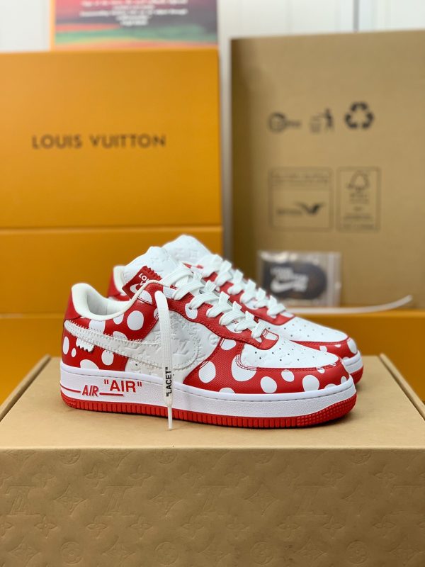 「#643」LOUIS VUITTON × NIKE AIR FORCE 1 Sneaker