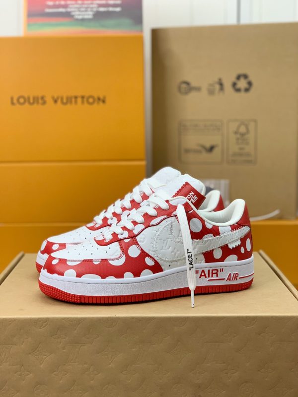 「#643」LOUIS VUITTON × NIKE AIR FORCE 1 Sneaker - Image 2