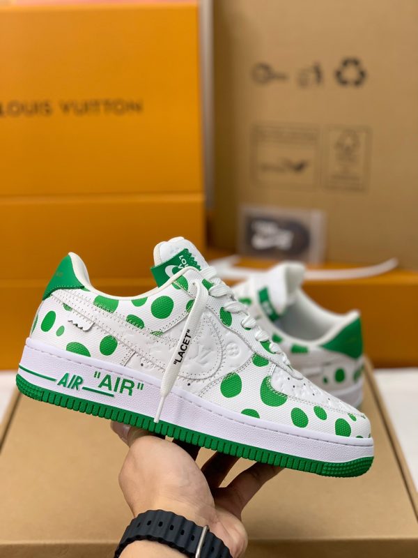 「#644」LOUIS VUITTON × NIKE AIR FORCE 1 Sneaker - Image 3