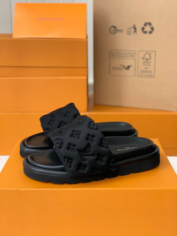 「#653」LOUIS VUITTON  WOMEN'S SLIPPERS - Image 2