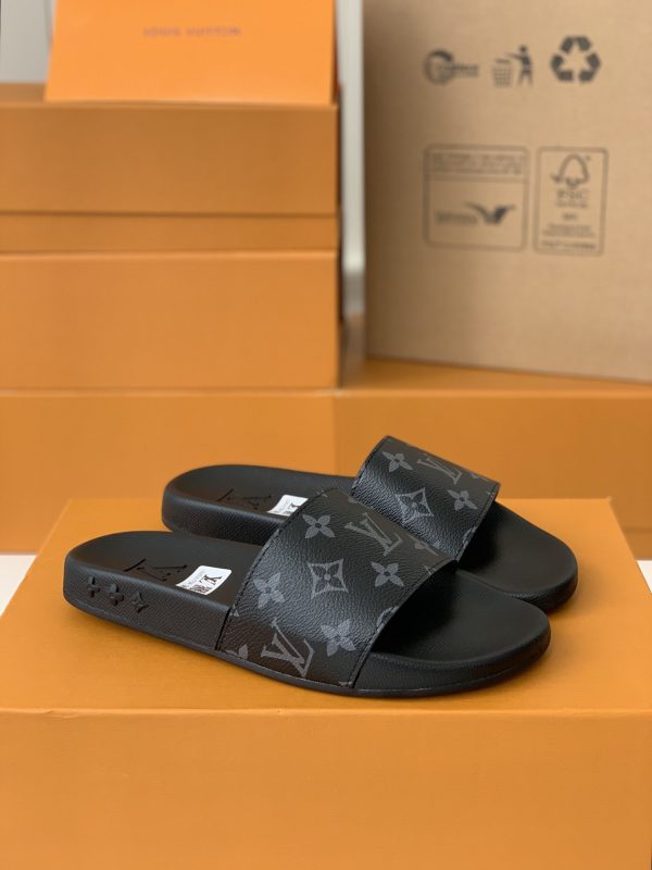 「#654」LOUIS VUITTON  WOMEN'S SLIPPERS