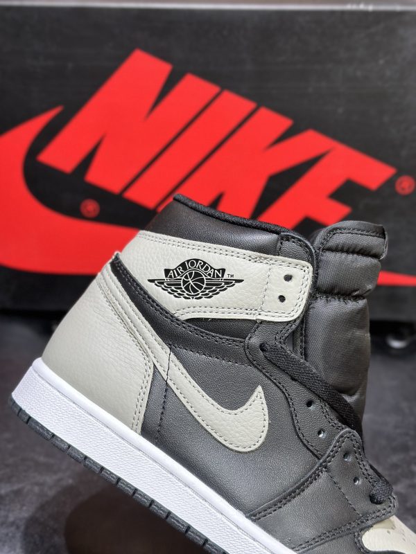 ¡¸#841¡¹Air Jordan 1 Retro High OG Shadow Black Grey - Image 2