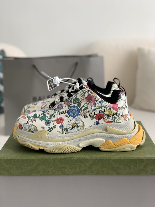 ¡¸#795¡¹Gucci X Balenciaga Triple S Sneakers - Image 2