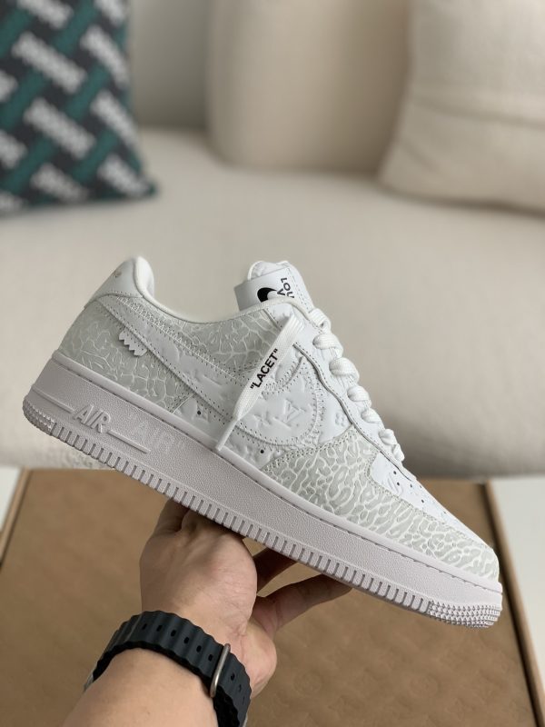 「#863」LOUIS VUITTON × NIKE AIR FORCE 1 SNEAKER - Image 3