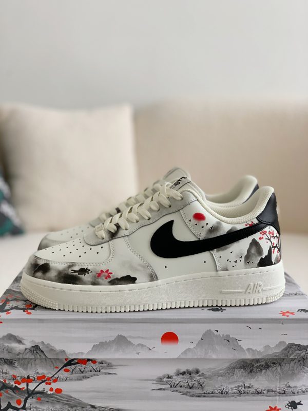 ¡¸#887¡¹NIKE Air Force 1¡¯07 low¡°landscape painting¡± Sneakers - Image 2
