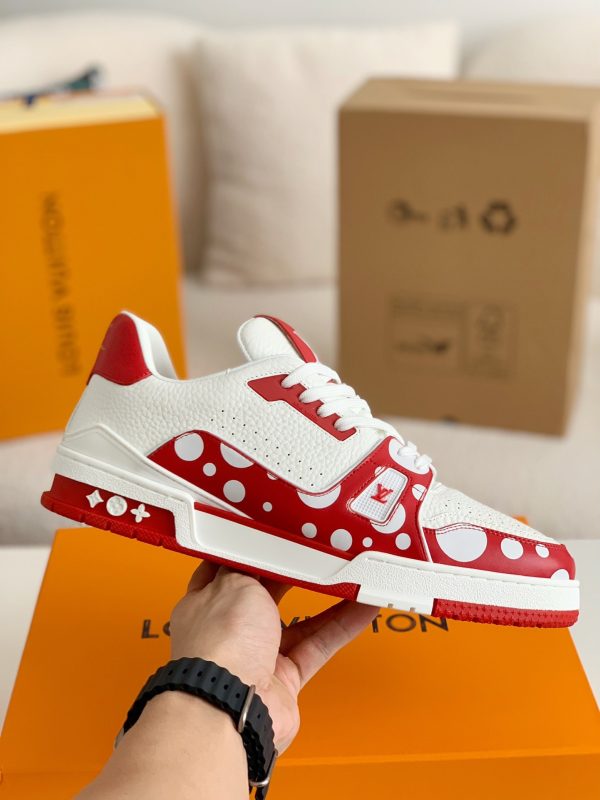 「#880」LOUIS VUITTON TRAINER SNEAKERS - Image 4