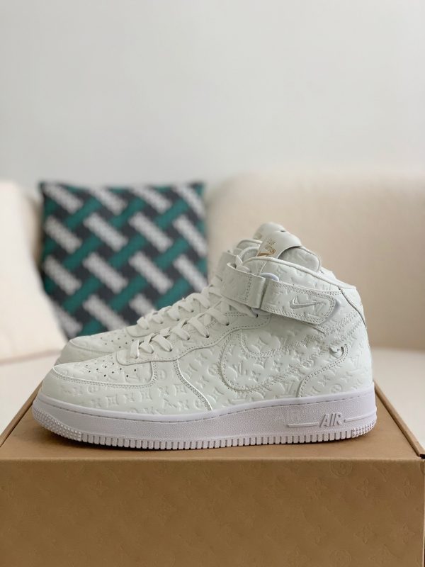 「#780」Louis Vuitton x Nike Air Force 1 High - Image 2