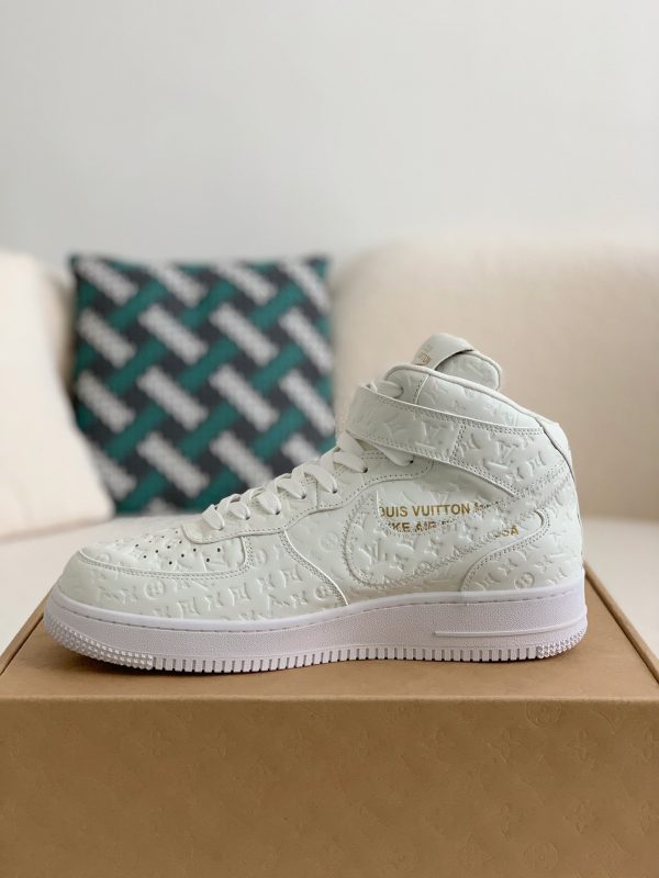 「#780」Louis Vuitton x Nike Air Force 1 High - Image 3