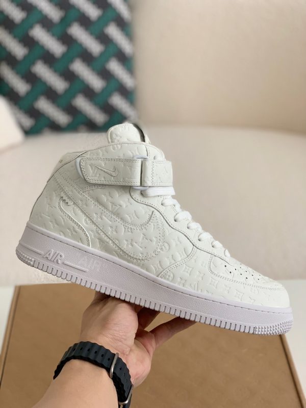 「#780」Louis Vuitton x Nike Air Force 1 High - Image 4