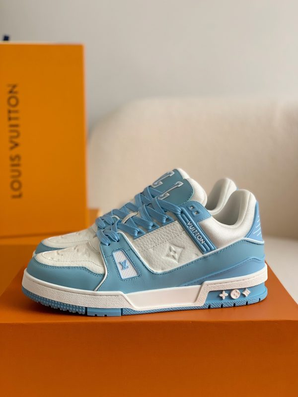 「#647」LOUIS VUITTON TRAINER SNEAKERS - Image 2