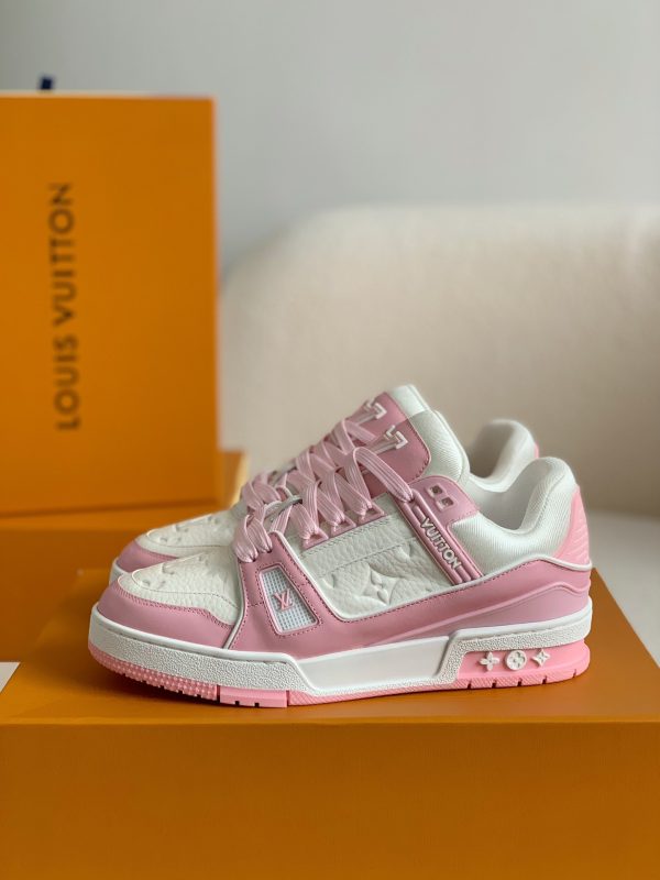 「#646」LOUIS VUITTON TRAINER SNEAKERS - Image 2