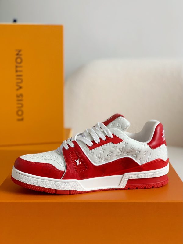 「#733」LOUIS VUITTON TRAINER SNEAKERS - Image 4