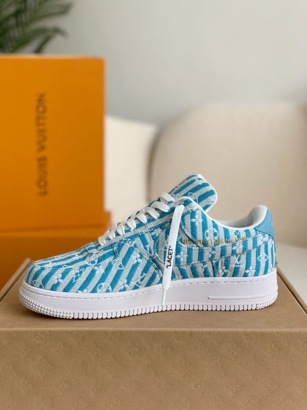 「#1063」LOUIS VUITTON × NIKE AIR FORCE 1 SNEAKER - Image 4