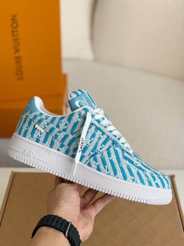 「#1063」LOUIS VUITTON × NIKE AIR FORCE 1 SNEAKER - Image 3