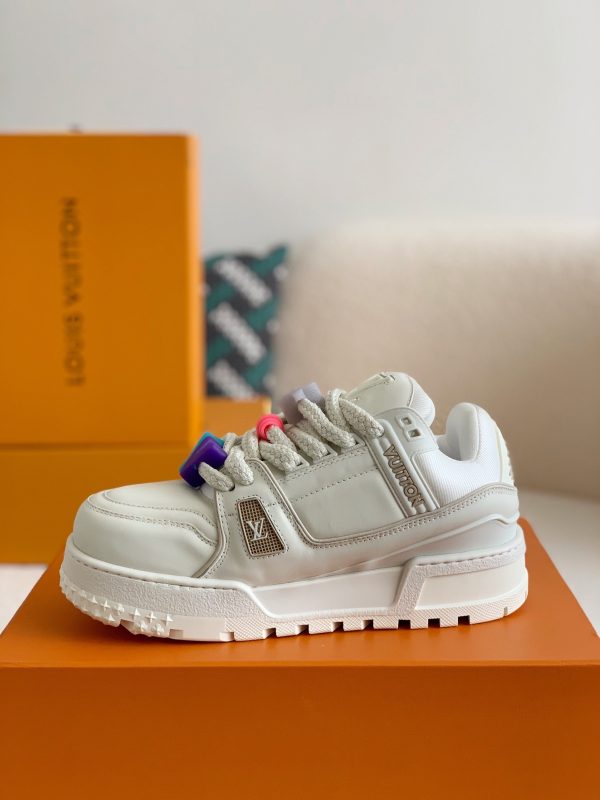 「#962」LOUIS VUITTON TRAINER MAXI  SNEAKERS - Image 4