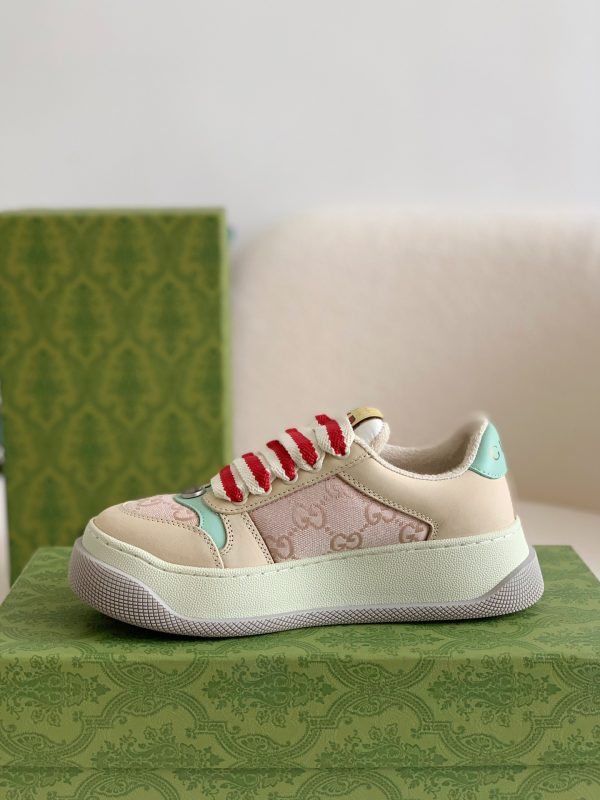¡¸#1133¡¹Gucci sneakers Cowhide - Image 4