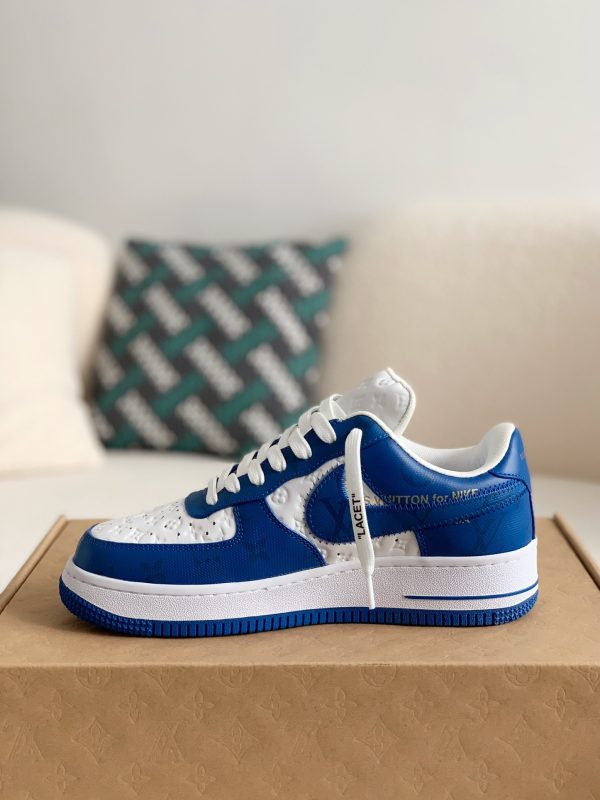 「#692」LOUIS VUITTON × NIKE AIR FORCE 1 Sneaker - Image 4