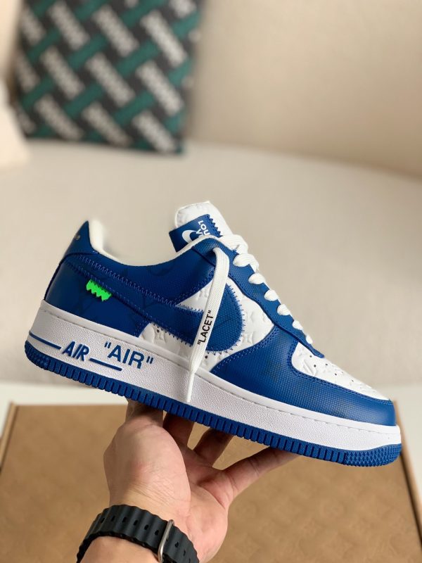 「#692」LOUIS VUITTON × NIKE AIR FORCE 1 Sneaker - Image 3