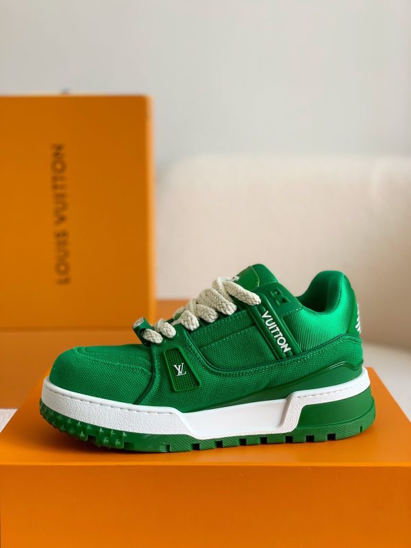 「#1350」LOUIS VUITTON TRAINER MAXI  SNEAKERS - Image 4