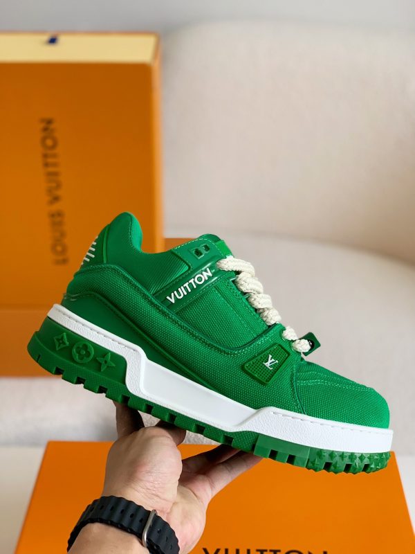 「#1350」LOUIS VUITTON TRAINER MAXI  SNEAKERS - Image 3