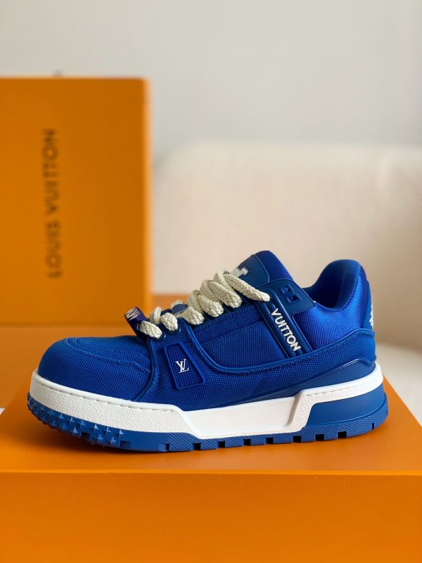 「#1351」LOUIS VUITTON TRAINER MAXI  SNEAKERS - Image 4