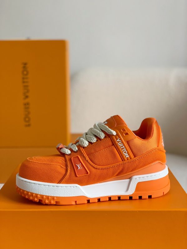 「#1352」LOUIS VUITTON TRAINER MAXI  SNEAKERS - Image 4