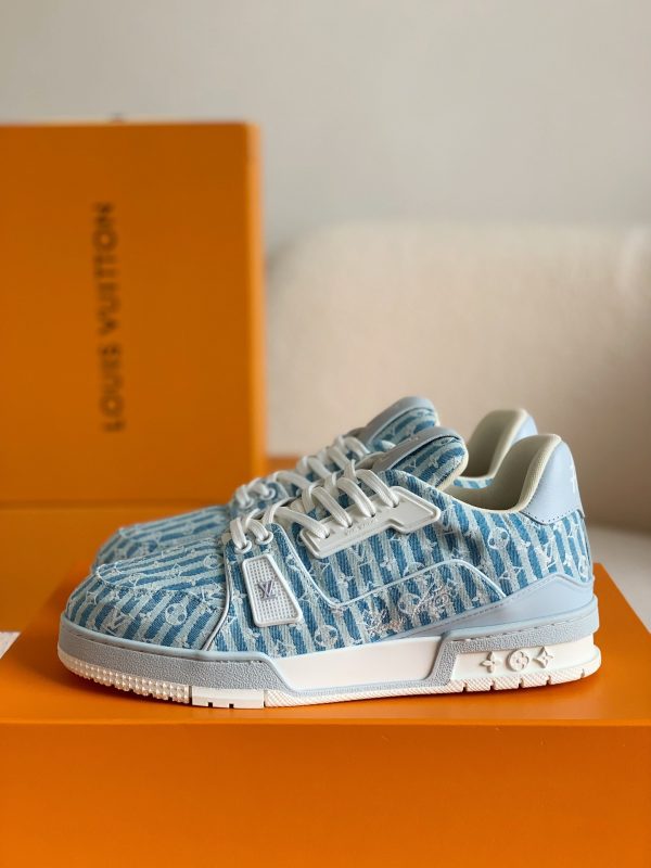 「#1354」LOUIS VUITTON TRAINER SNEAKERS - Image 2