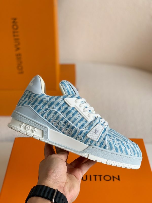 「#1354」LOUIS VUITTON TRAINER SNEAKERS - Image 3