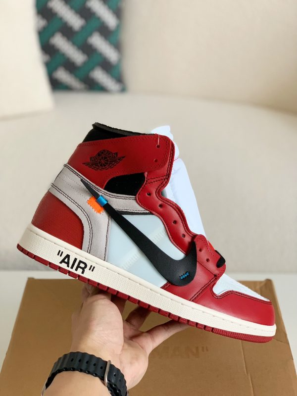 ¡¸#843¡¹Nike Off-White Air Jordan 1 Retro Chicago - Image 3
