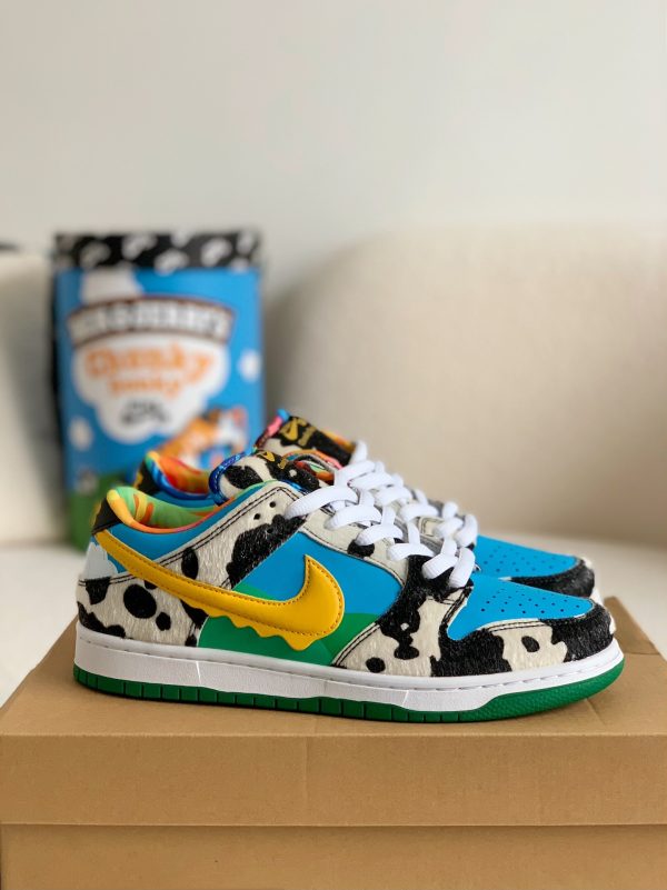 ¡¸#1379¡¹Nike SB Dunk Low Ben&Jerry's Chunky Sneakers