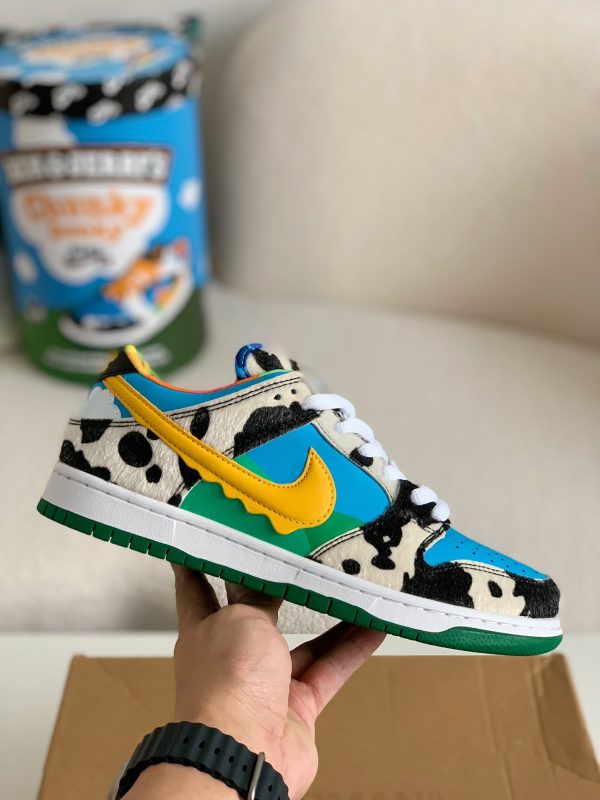 ¡¸#1379¡¹Nike SB Dunk Low Ben&Jerry's Chunky Sneakers - Image 3