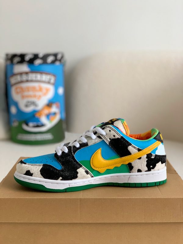 ¡¸#1379¡¹Nike SB Dunk Low Ben&Jerry's Chunky Sneakers - Image 4