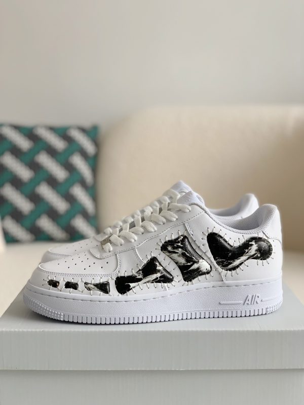 ¡¸#1433¡¹Nike Remake AF1 Skeleton Customized Shoe - Image 2