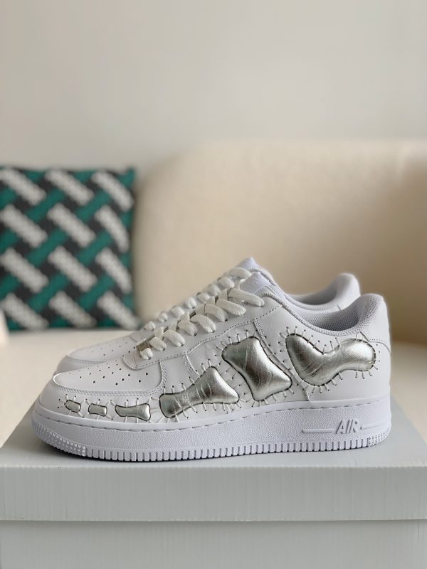 ¡¸#1435¡¹Nike Remake AF1 Skeleton Customized Shoe - Image 2