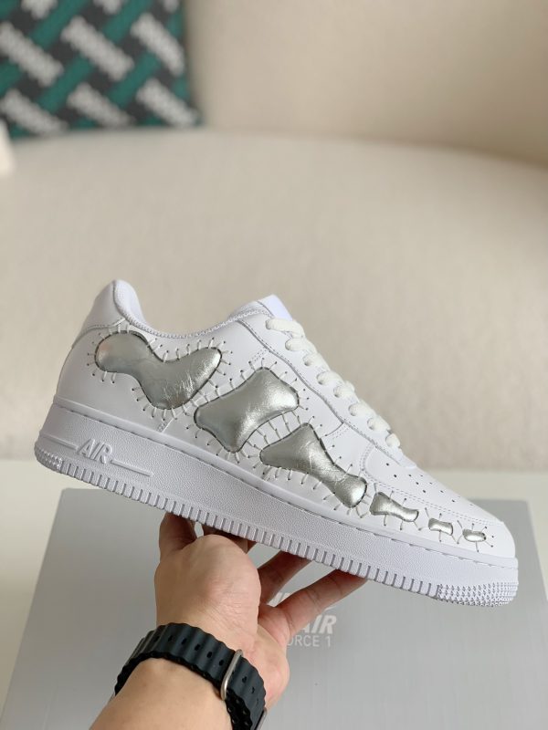 ¡¸#1435¡¹Nike Remake AF1 Skeleton Customized Shoe - Image 3