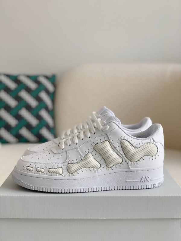 ¡¸#1436¡¹Nike Remake AF1 Skeleton Customized Shoe - Image 2