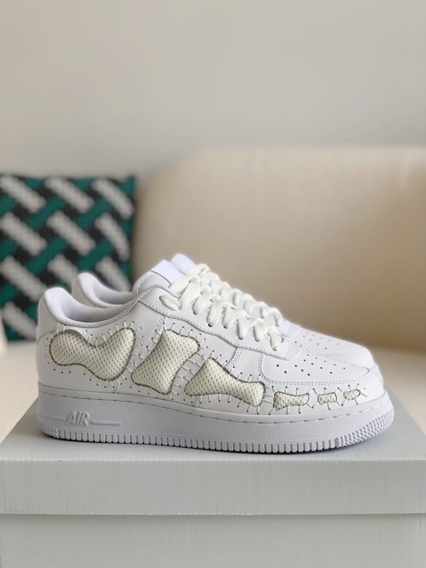 ¡¸#1436¡¹Nike Remake AF1 Skeleton Customized Shoe