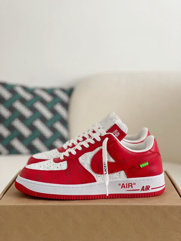 「#705」LOUIS VUITTON × NIKE AIR FORCE 1 SNEAKER - Image 2