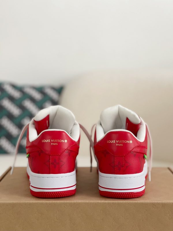 「#705」LOUIS VUITTON × NIKE AIR FORCE 1 SNEAKER - Image 5