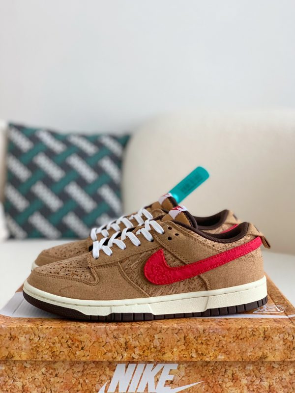 ¡¸#1488¡¹CLOT x Nike Dunk Low SP CN GCEL Cork Sneakers - Image 2