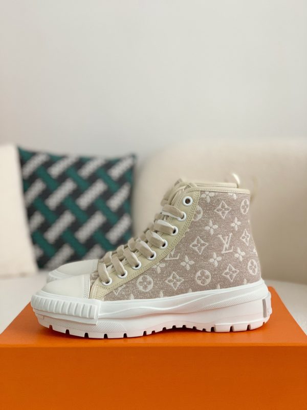 「#876」Louis Vuitton Squad Women's flat bottomed boots - Image 2