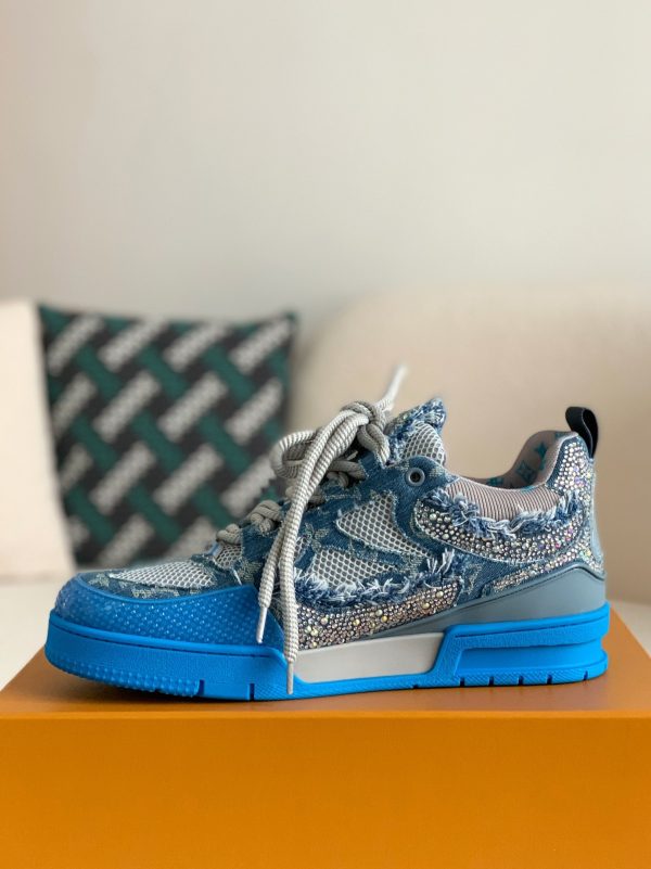 「#1402」Louis Vuitton Skate Sneakers - Image 4
