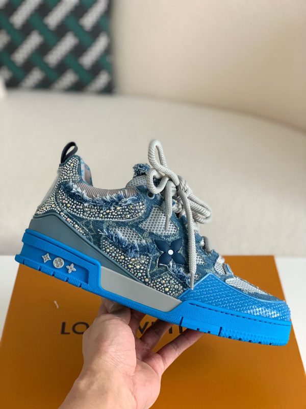 「#1402」Louis Vuitton Skate Sneakers - Image 3